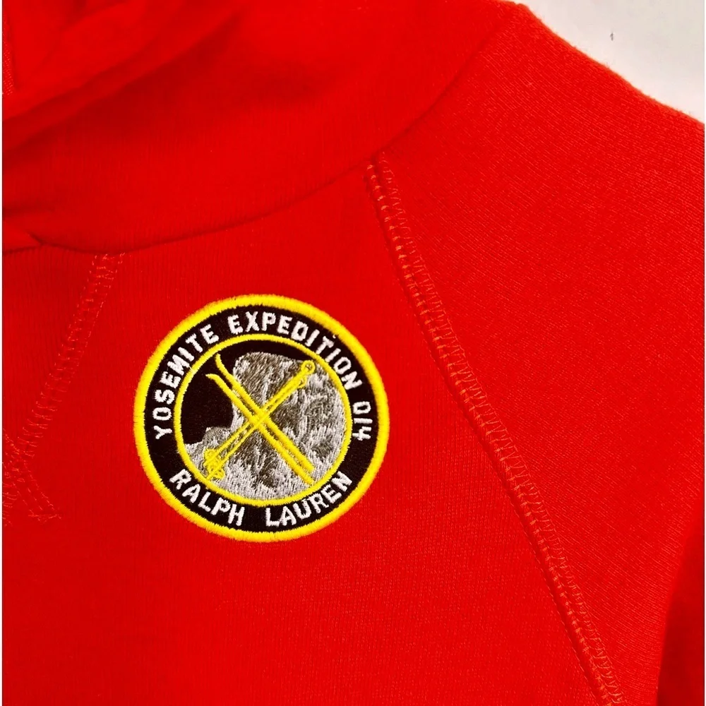 RALPH LAUREN Yosemite Expedition 014 Hooded Fleece Dress, Size‎ SMALL (7)
